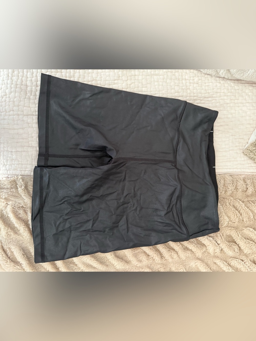 Victoria's Secret Black High-Waist Athletic Shorts